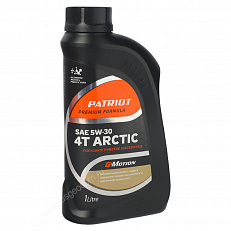 Моторное масло Patriot G-Motion 5W30 Arctic