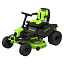 Greenworks GC82LT107 82V (107 см) - трактор садовый бесщеточный аккумуляторный с 6хАКБ 5 Ач + ЗУ G82CT6