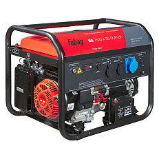 FUBAG BS 7500 A ES DUPLEX в супертихом зимнем кожухе 1400SS RAL 7024 - бензиновый генератор