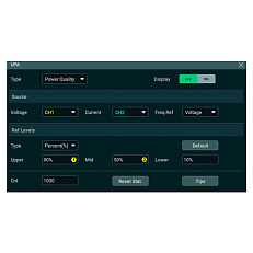 Опция анализа мощности DHO4000-PWRA