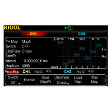 Опция псевдослучайной перестройки частоты FH-DG5000