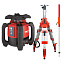 HILTI PR 30 HVS + штатив RGK SH-170, рейка RGK LR-2 - ротационный лазерный нивелир