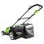 Greenworks G40LM49DBK2, 40V с АКБ 2 Ач USB + ЗУ 4А двойное - аккумуляторная газонокосилка