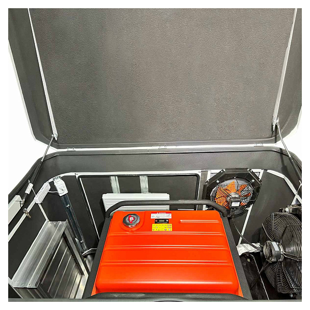 FUBAG BS 11000 A ES в тихом зимнем кожухе 1600 RAL 7035 - бензиновый генератор